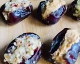 A picture of step 7 of Stuffed dates 5 ways.