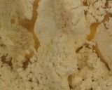 A picture of step 1 of Sev khamani.