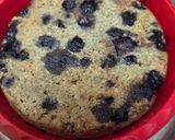 Foto del paso 4 de la receta: Mega galleta (o mini cake 😅) de arándanos 🫐 sin azúcar agregado ni edulcorante ni harina 🥣
