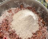 A picture of step 1 of Crispy Veg manchurian (without sauce).