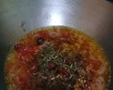 A picture of step 4 of Fry Mash Daal.