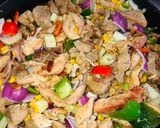 Foto del paso 4 de la receta: Fajitas de Cerdo y Pollo
