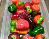 Foto langkah ke 5 dari resep 441.Buah Sayur Fantasi Thailand (Khanom Look Choup).