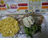 A picture of step 1 of Cheese corn patti samosas.