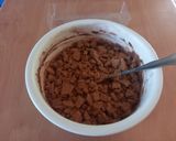 Foto del paso 5 de la receta 318. Vasitos de plátano al cacao con galletas