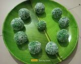 A picture of step 6 of Paan Coconut Ladoo.