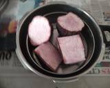 Purple Yam-Matar Pattice