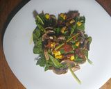 Foto del paso 6 de la receta: LA FIESTA DE LA ESPINACA (ENSALADA DE ESPINACAS)