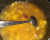 A picture of step 3 of Aalu paneer rice.