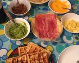 Foto del paso 3 de la receta: Waffles salados 💣