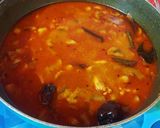 A picture of step 11 of Prawn Mushroom Curry.