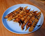 Foto langkah ke 5 dari resep Lumpia Tape Singkong Tabur Coklat Keju.