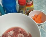 รูปขั้นตอนการทำที่ 1 ของ ข้าวหน้าหมูซอสโชยุ