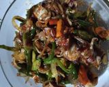 Foto langkah ke 5 dari resep Oseng Cumi Mercon.