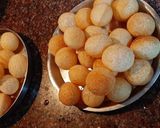A picture of step 1 of Golgappa.