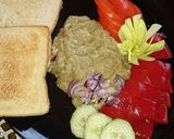 Pas rețetă Salată de vinete 1 fotografie