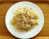 Spagetti toping tuna & serundeng kentang langkah memasak 5 foto