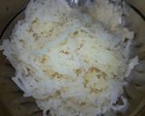A picture of step 1 of Potato Burfi.