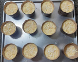 Foto langkah ke 8 dari resep Bolu Hongkong Keju Almond.