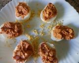 Foto del paso 5 de la receta Huevos rellenos de bacon ahumado