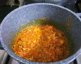 A picture of step 3 of Instant Lauki Masala.