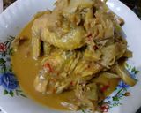 Foto langkah ke 6 dari resep Gulai Nangka Ayam.