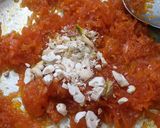 A picture of step 3 of Carrot ladoo.