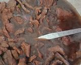 Gambar langkah 5 resipi Daging Masak Hitam dari Dinda utk Kanda😆.