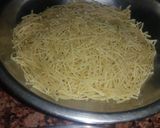A picture of step 3 of Aloo paneer bird nest.