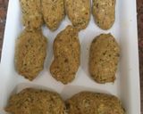 A picture of step 4 of Mutton seekh kabab.