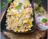 A picture of step 5 of Corn rice.