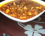 A picture of step 3 of Sweet potato & beans porridge🍽.