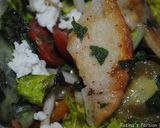 A picture of step 15 of Fattush salad.