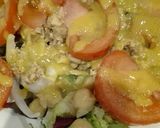 Foto del paso 3 de la receta Ensalada de garbanzos con vinagreta de mostaza