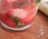 A picture of step 2 of Strawberry Mocktail Mojito.