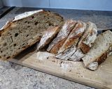 A picture of step 10 of Sourdough bloomer.