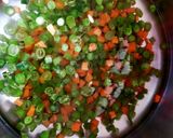 A picture of step 3 of Kerala Style Veg Biryani.