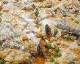 Gombás-borsós tejfölös recept fázis 5 fotója
