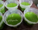 Foto langkah ke 1 dari resep Puding Lumut Coklat Duo.