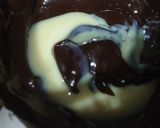 A picture of step 1 of Nutty Chocolate fudge.