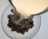A picture of step 4 of Chocolate Bread Pudding.