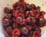 Foto del paso 2 de la receta: Tarta veraniega de cerezas y almendras