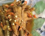 Foto langkah ke 6 dari resep Ceker Presto Pedas Manis.