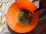 Milanesa de berenjena a la napolitana