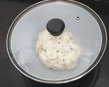 A picture of step 3 of Mathri.