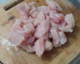 Foto del paso 1 de la receta: 🥗Ensalada de garbanzos 🧆con pollo 🐔marinado