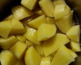 A picture of step 1 of Cumin potato.