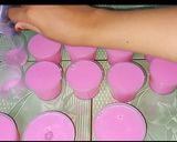 Foto langkah ke 5 dari resep RESEP PUDING STRAWBERRY, MANISNYA PAS.