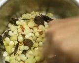 A picture of step 3 of Navratri Special Sago Dry fruits Namkeen.