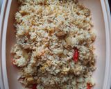 Foto langkah ke 4 dari resep Nasi goreng sederhana tanpa kecap.